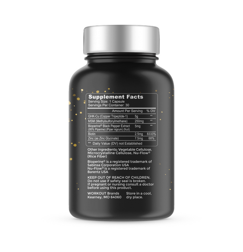 copper peptide capsules 